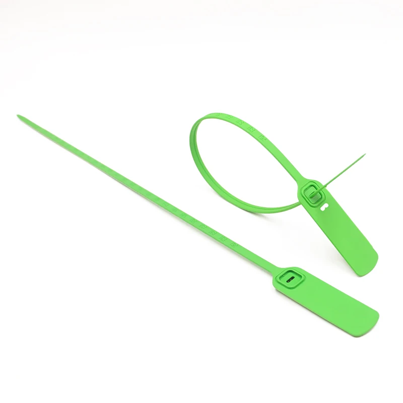 PN-PS2101 пластиковые пронумерованные охранные пломбы для водонепроницаемый пользовательские премиум красный банка с пластиковой пломбой одежды логотипом