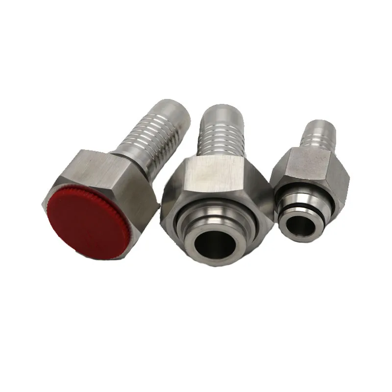 International Standard stainless types of hydraulic fittings