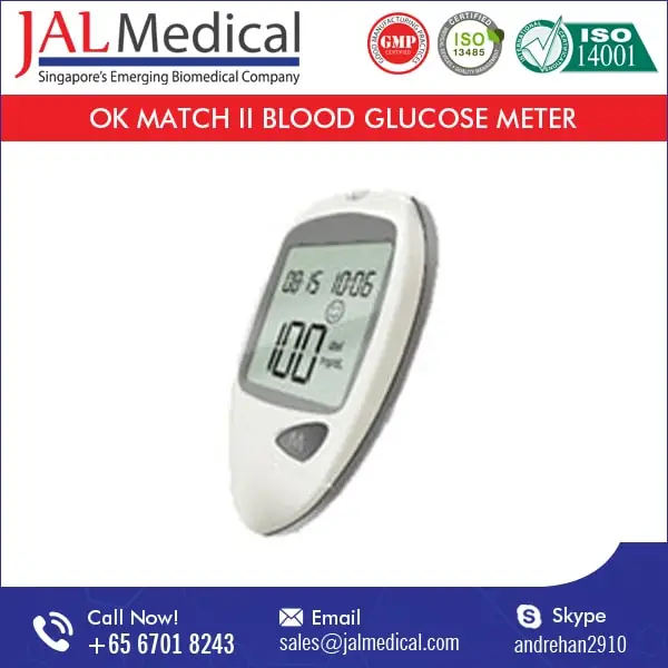 
Excellent Quality Sugar Diabetes Glucose Test Device on Hot Sale 