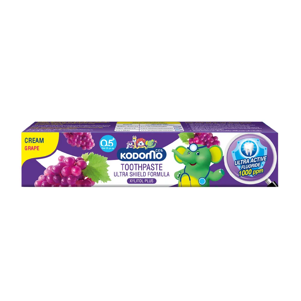 Kodomo Baby Cream Toothpaste Ultra Shield Formula for Baby and Kids