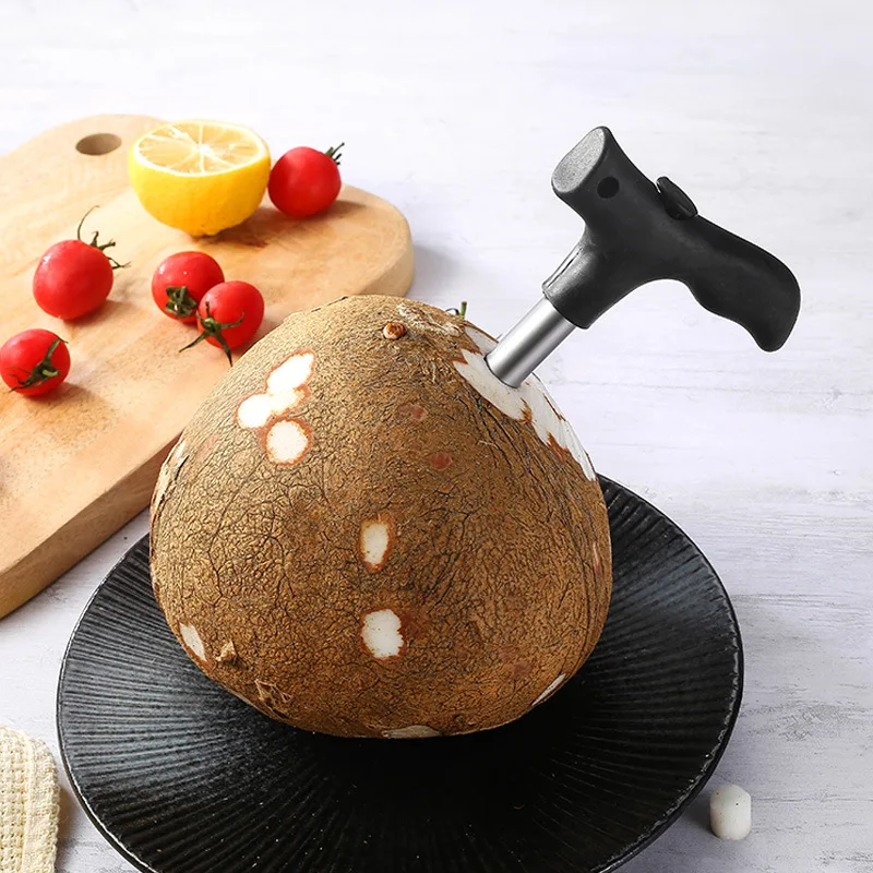 SS Green Cutter Manual Small Kit Shell Yarn Bottle Tool Coconut Hole Opener Plastic