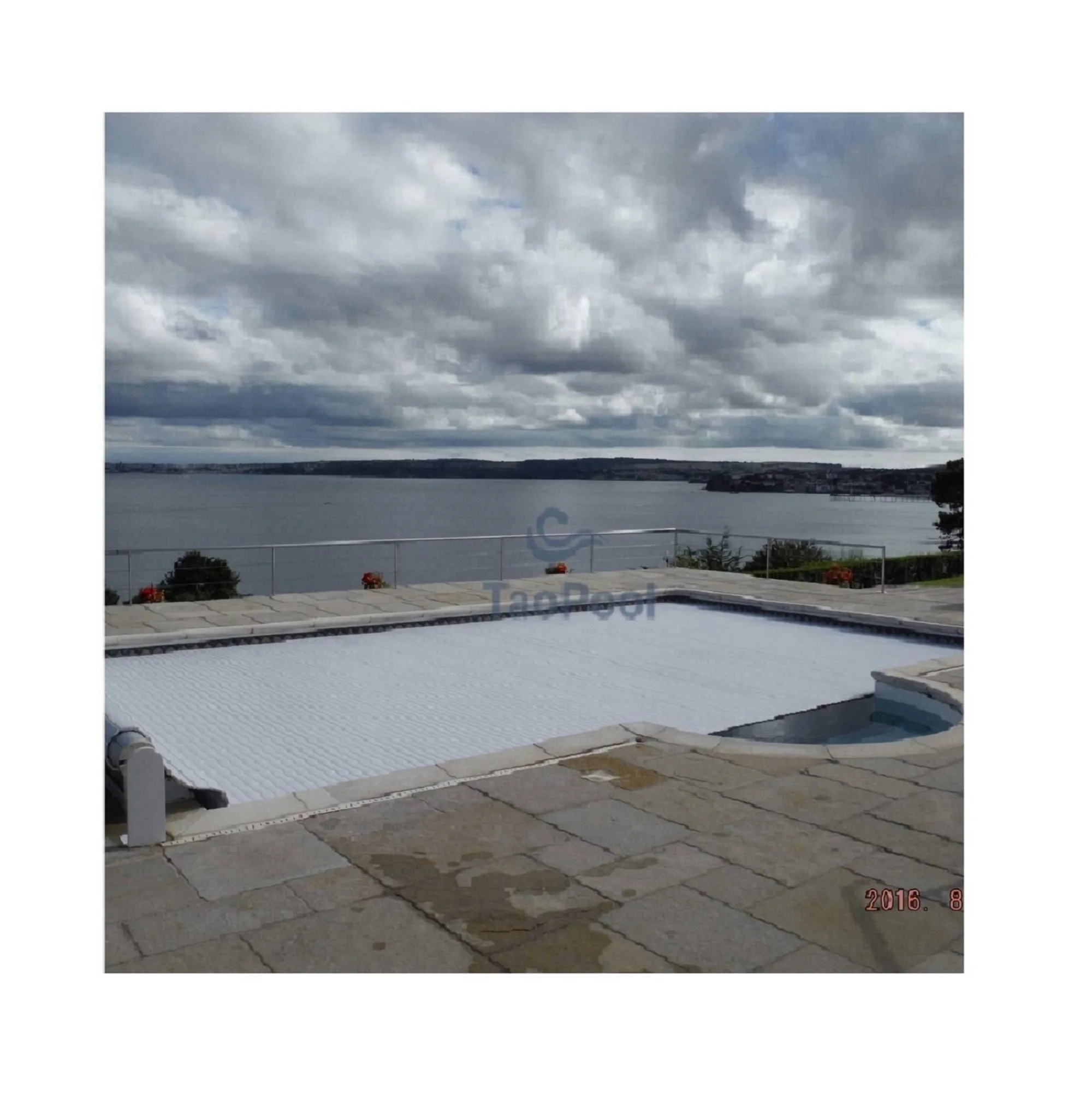 Hot Sale Outdoor Winter Spa Pool Cover Leakproof Blue Safety Pool Covers