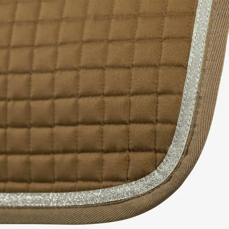 Top Quality customized Dressage Saddle Pad Quilted 100%