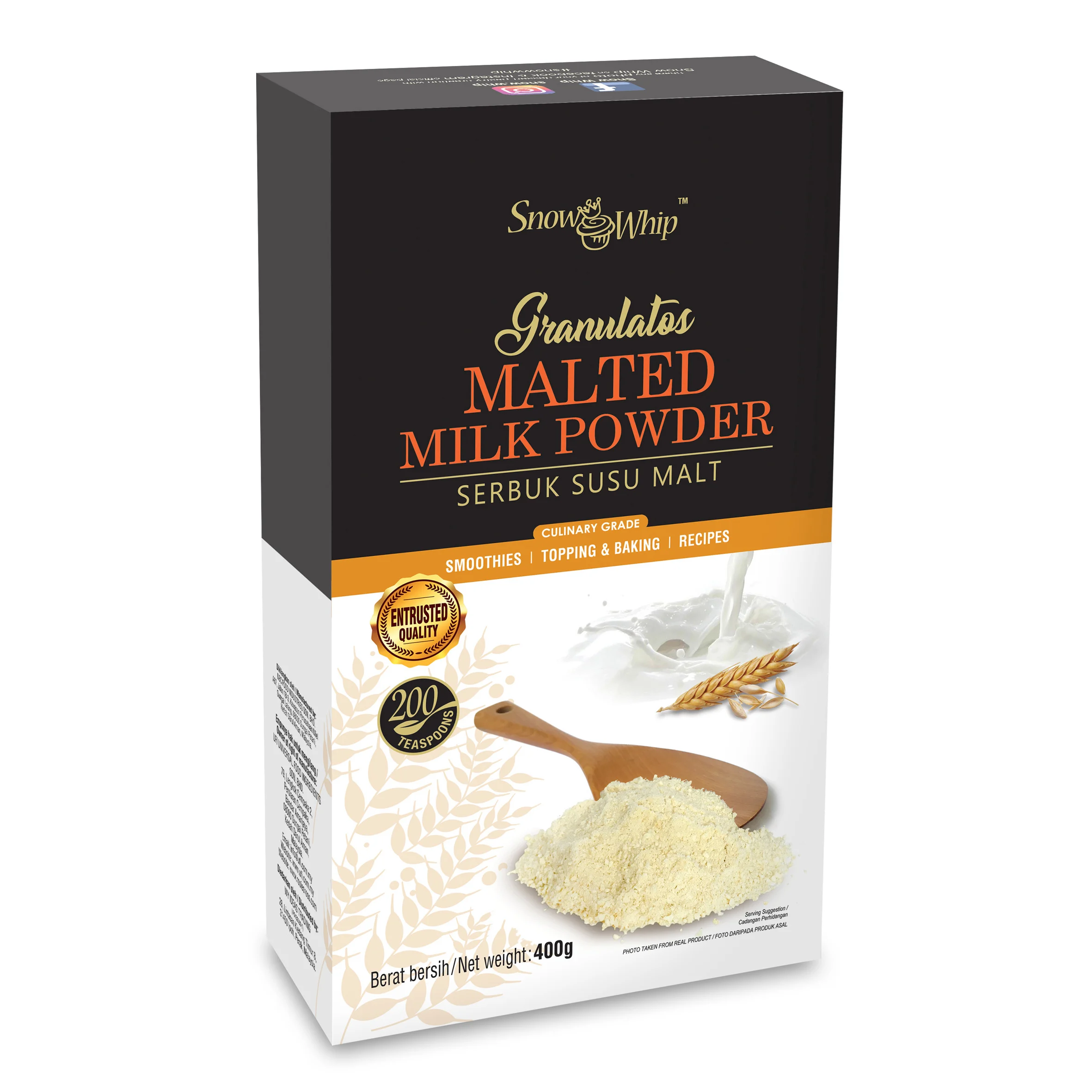 Granulatos Malted Milk Powder Granulatos Powder