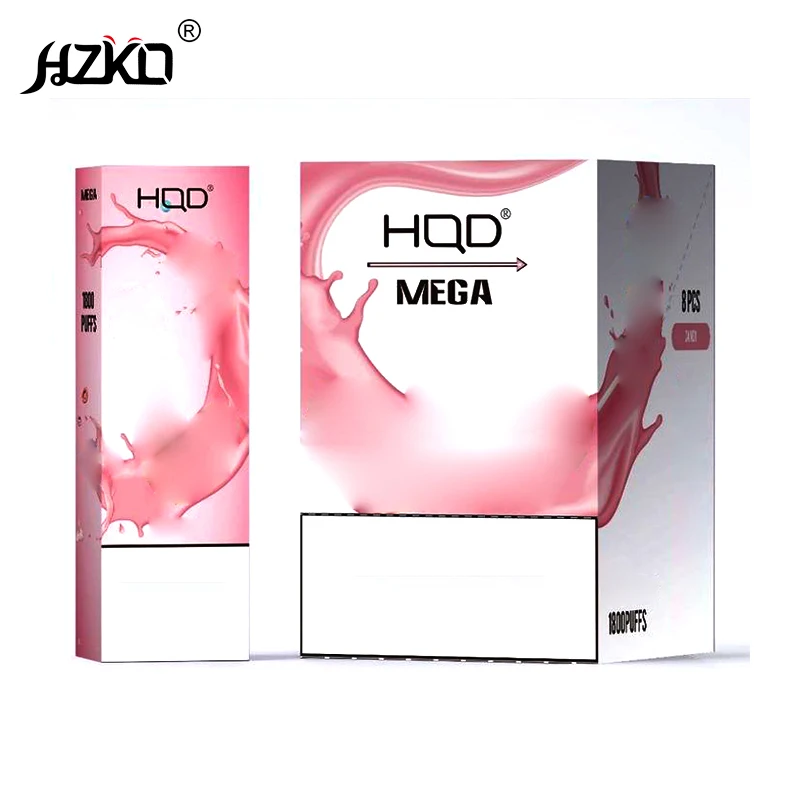 2021 Новое поступление 100% Оригинальные HQD MEGA 1800ff разноцветные коробки в наличии Быстрая доставка