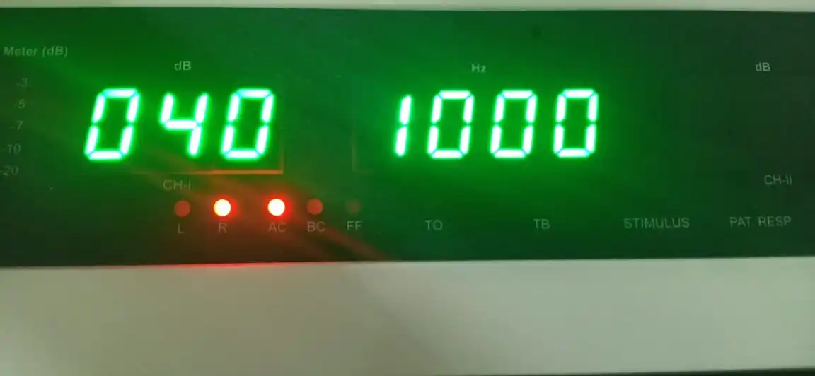 Цифровой портативный Аудиометр