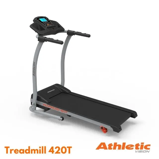 
Home Treadmill ATHLETIC 420T Foldable Motorized 1.5hp Motor with Incline 