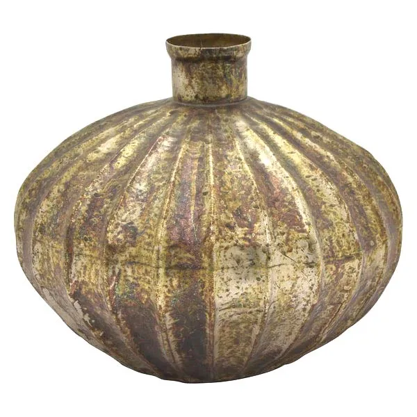 
round Decorative Flower Vase, metal table centerpiece Vase, Metal Vase.for wedding home decoration 