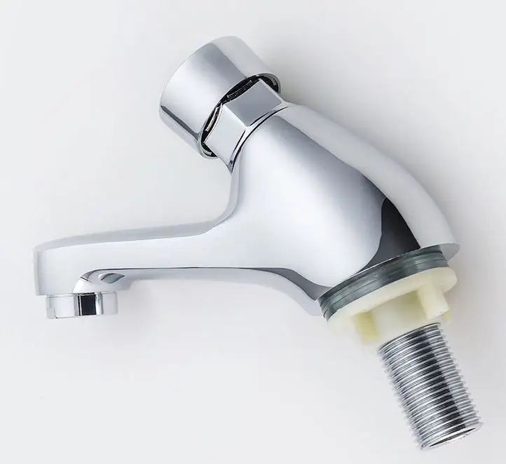 
Time Delay Self Closing Water Tap Brass Automatic Shut Off Push Faucet Water Saving Faucet 