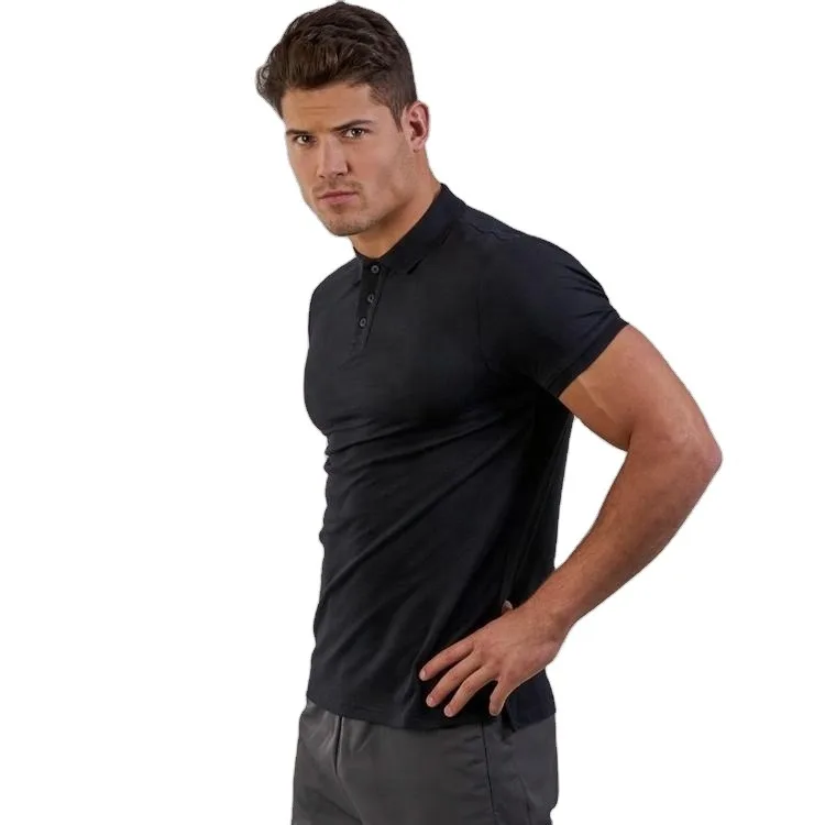 Muscle Fit Men T-shirt Tri-blend Pursue Fitness Gym Shirt High Quality OEM Sportswear Custom Cotton Polyester Spandex Fitness