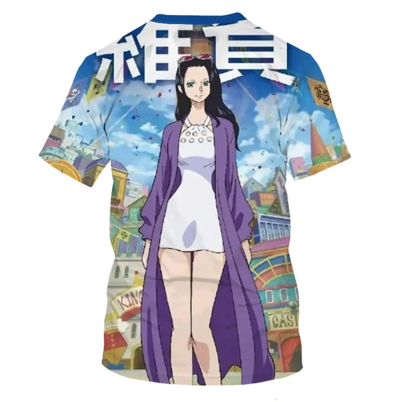 
Slik and cotton anime t-shirt one piece anime t-shirt t shirt one piece mangas 