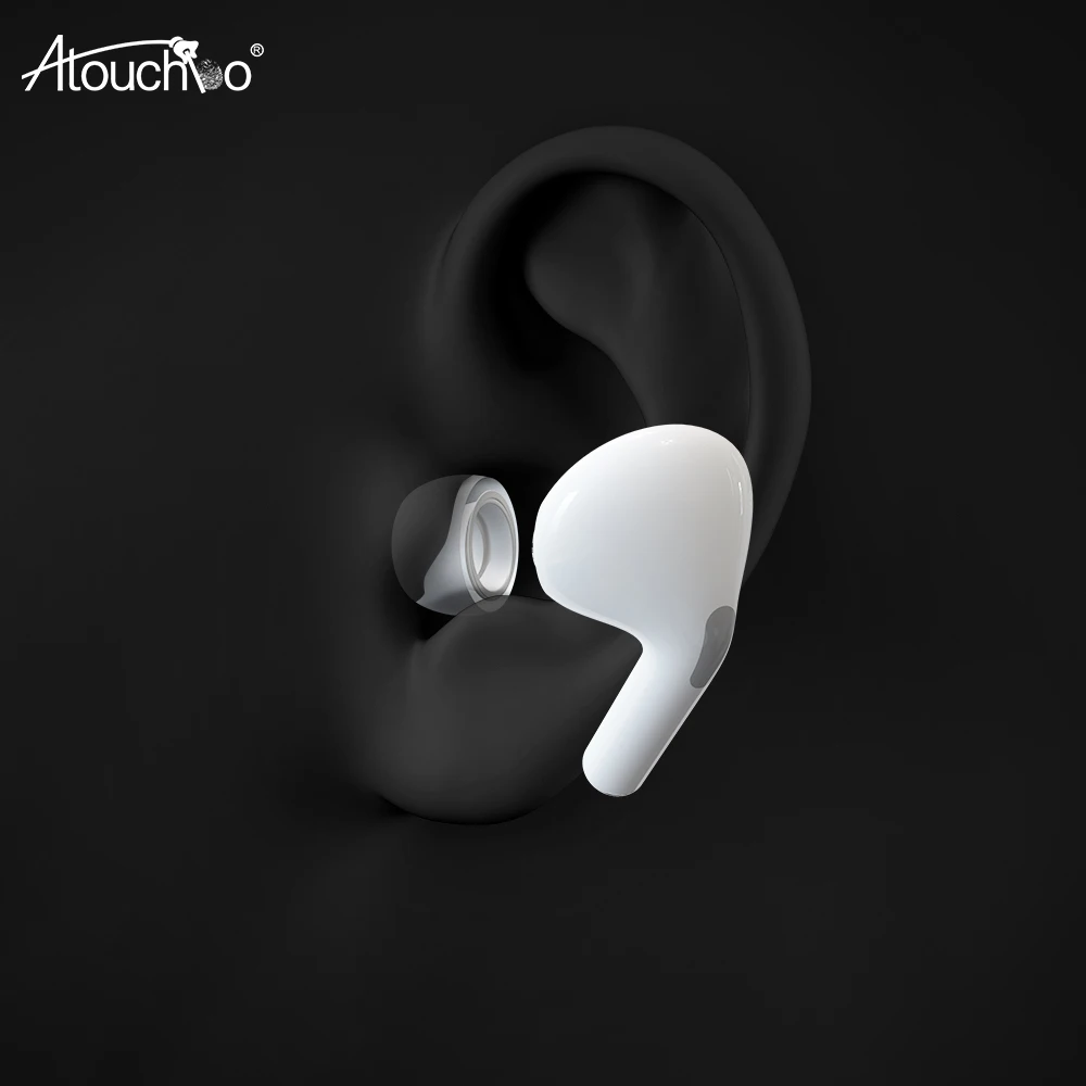 Мягкие удобные для Airpods Pro силиконовые вкладыши