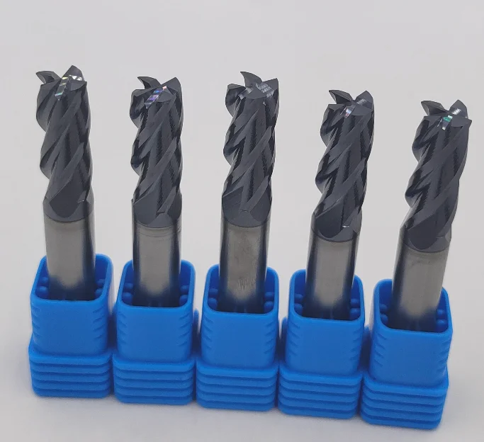 Four flutes Flat end mills (50HRC)