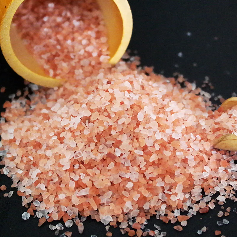 Wholesale Pakistan rock Himalayan edible salt Cheap Price Pink Crystal Organic Salt Tablets Powder Bulk Himalayan Salt for Sale