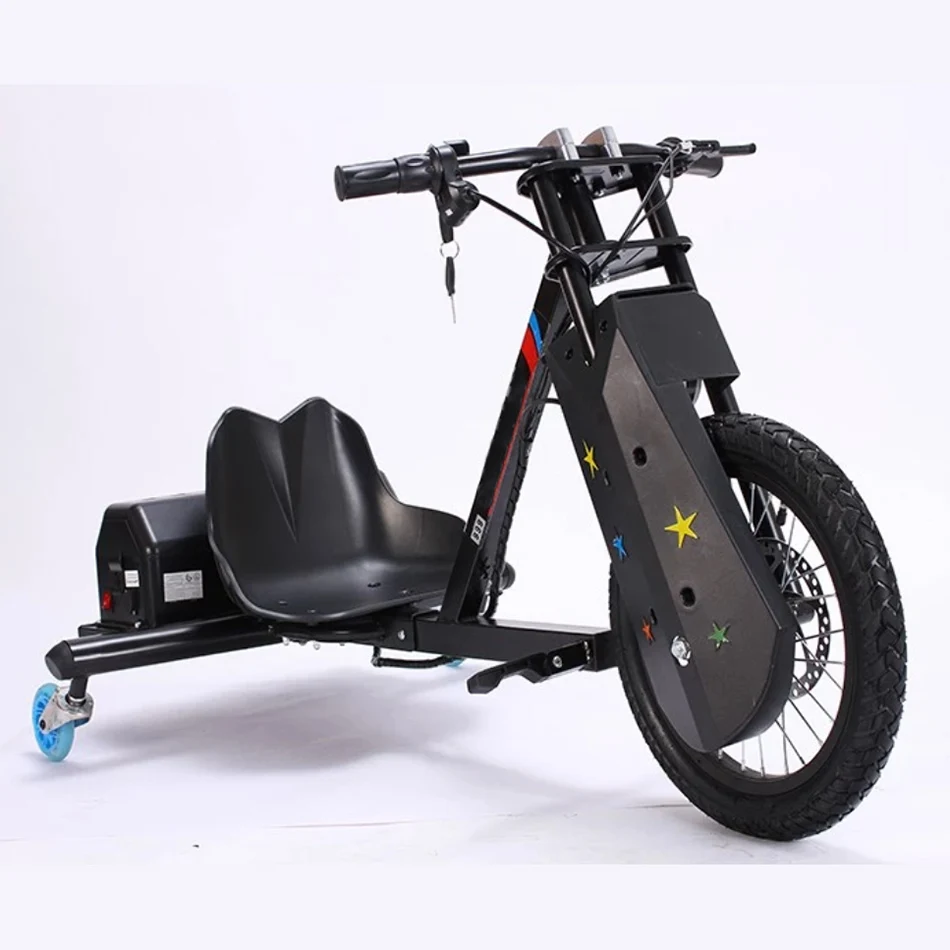  BOLAIER Электрический Дрифт Trike Детский карт для подростков или взрослых ключ + индикатор
