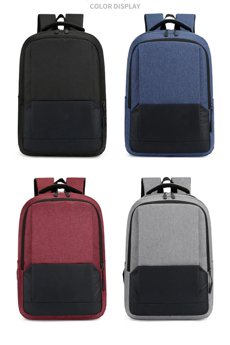 Customized Logo Durable Men Fashion backpack Teens Travel Business Laptop Backpack Bag USB Port School Bag For Boys Backpack