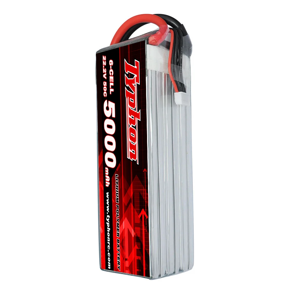 5000mAh 6S 22.2v 25C-60C RC Lipo Battery Airplane DJI Drone FPV Lithium Polymer battery
