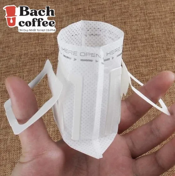 Вьетнамский капельный мешок для кофе | Наполнитель кофе-одно блюдо Средний жареный Натуральный-экологически чистый