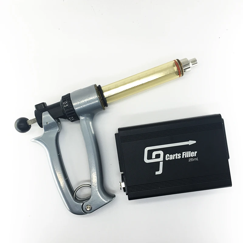 
E Cig Vape Oil Cartridge Manual Filling Machine Blunt Fill Needle G9 Cbd Carts Filling Machine Distillate Filler Gun 