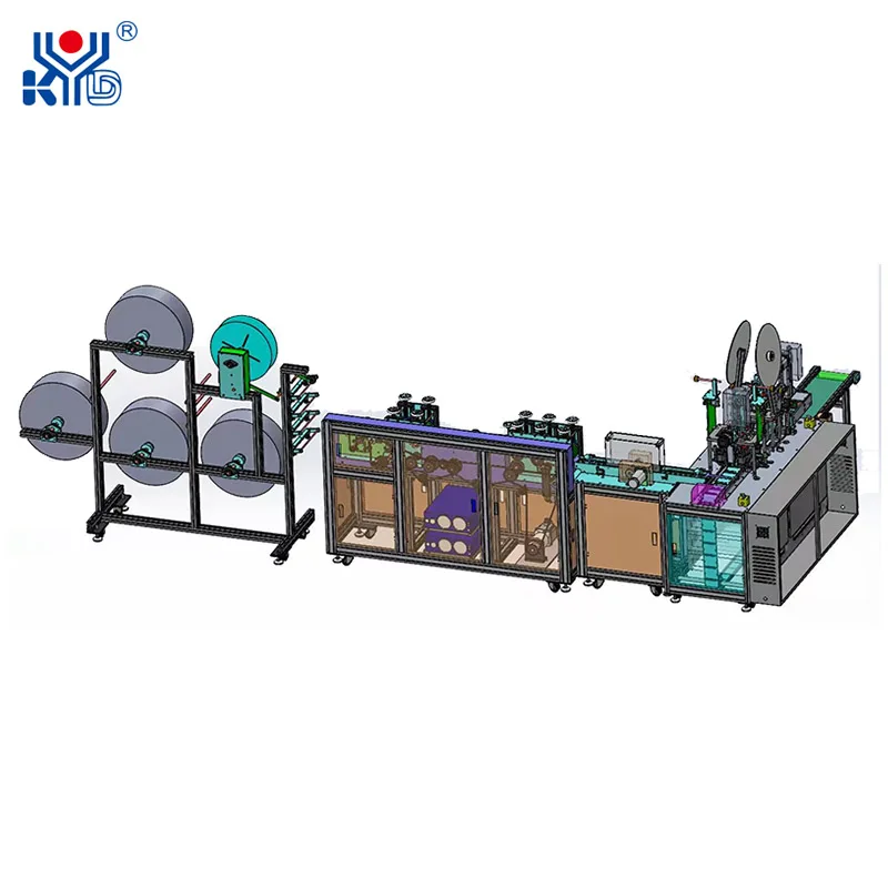 150 шт/мин 1 + Плоский Маска производства 3-слойные фанерные машина высокоскоростная полностью автоматическая для хирургическая маска делая машину