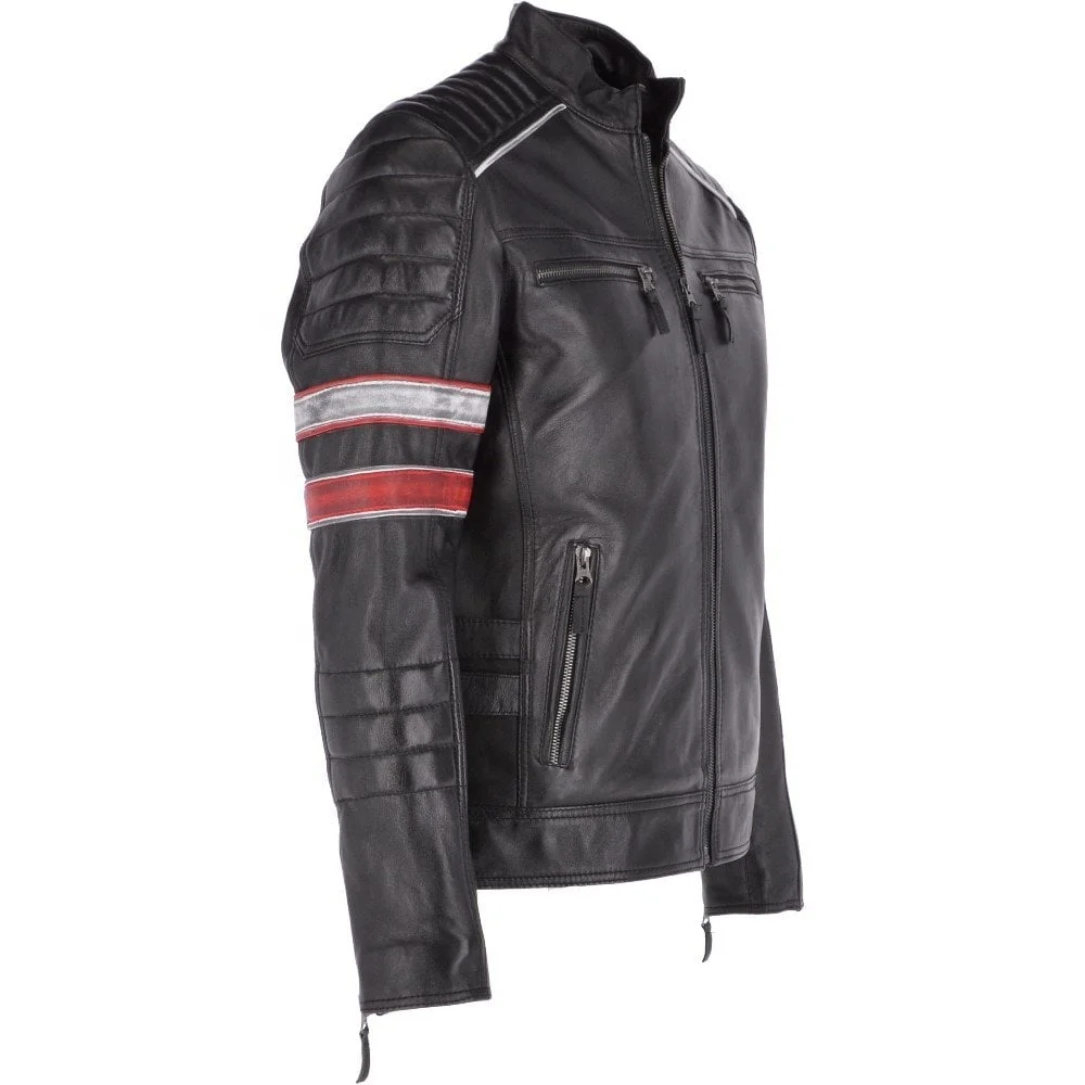 New Design Top Quality Pure 100% Leather Jacket