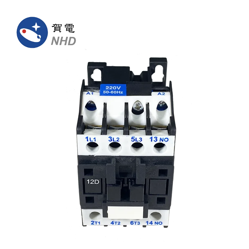 C-12D10 3 Pole AC Contactor , Durable Magnetic Contactor 16A