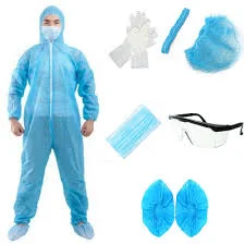 Hospital Disposable PP Non-Woven Surgical Isolation Gown Medical Clothes uniform with CE, FDA Manufacture From Vietnam