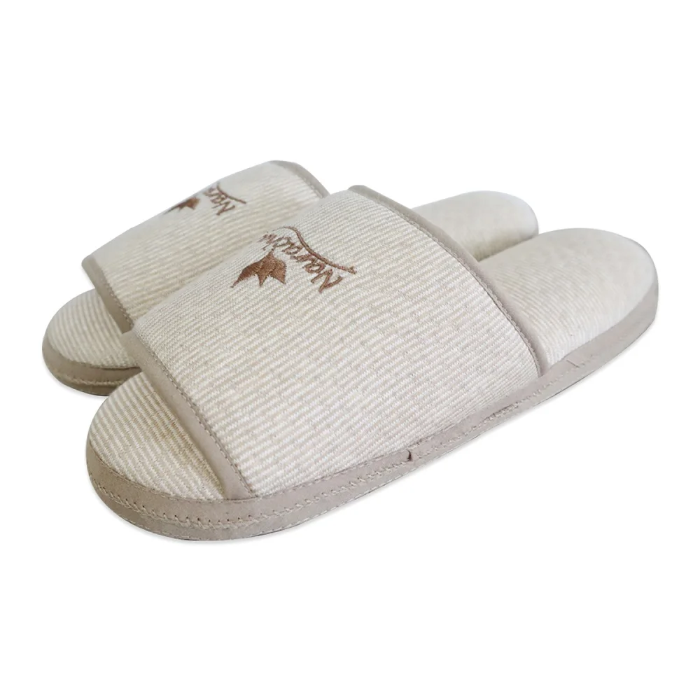 The Customize Specification Slipper Size XL in Brown Color Reduce and Relief Pain made from Memory Foam