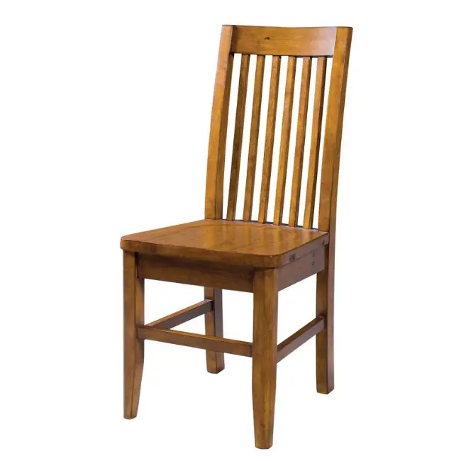 Industrial & vintage Indian furniture solid sheesham wood high back dining chair