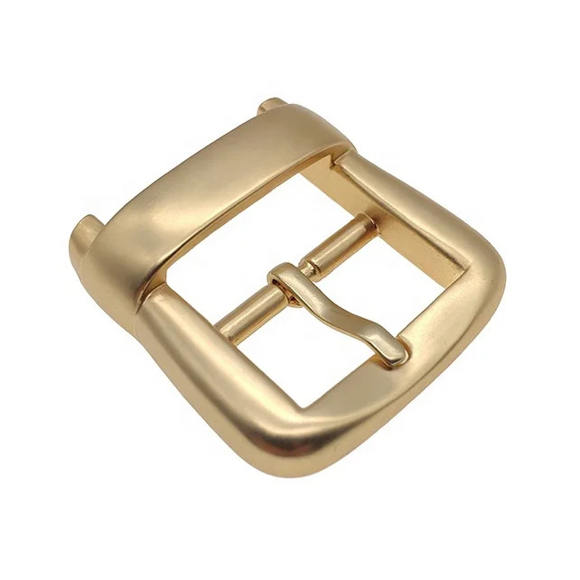 Watch Custom Classical Gold Alloy Metal Accessories Clothes Strap Roller Pin Buckles For Garment Belt