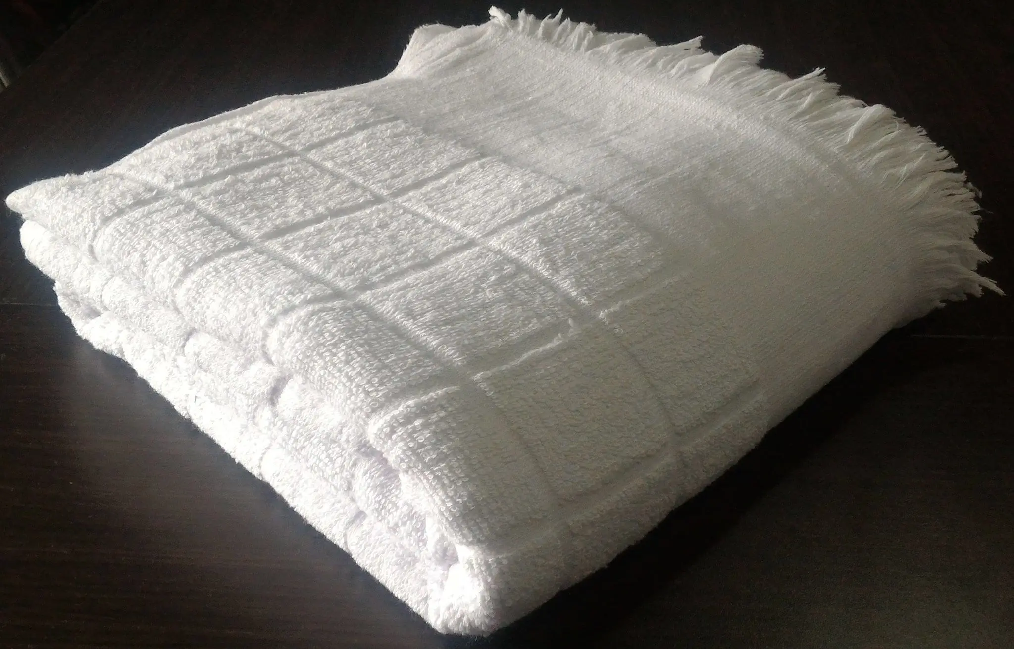Muslim 100% Cotton Ihram For Hajj Umrah White Ihram Towel From Bangladesh