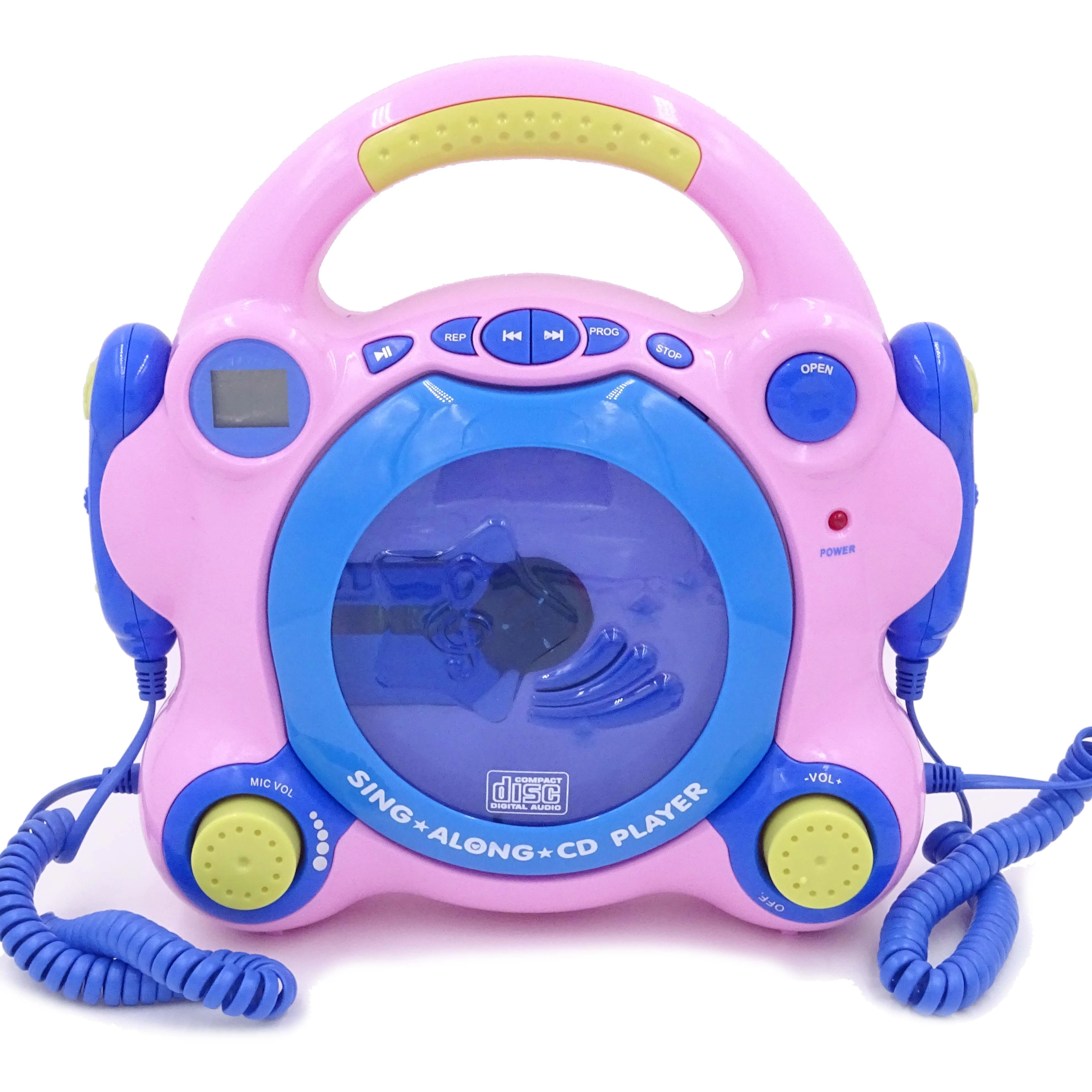Kids SING ALONG Portable CD Player KARAOKE WITH MICROPHONE