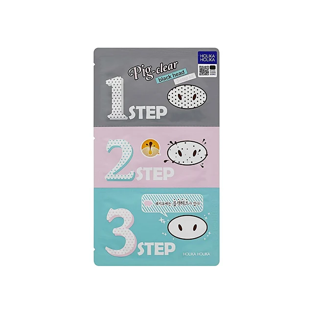 
Holika Holika Pig Nose Strips Clear Black Head Private Label OEM ODM skincare Korean Cosmetics wholesale skin care Pore firming 