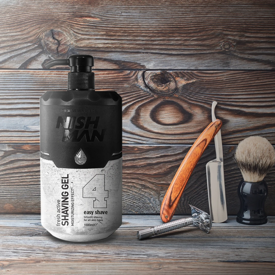 Гель для бритья NISHMAN EASY SHAVE 04-прозрачный