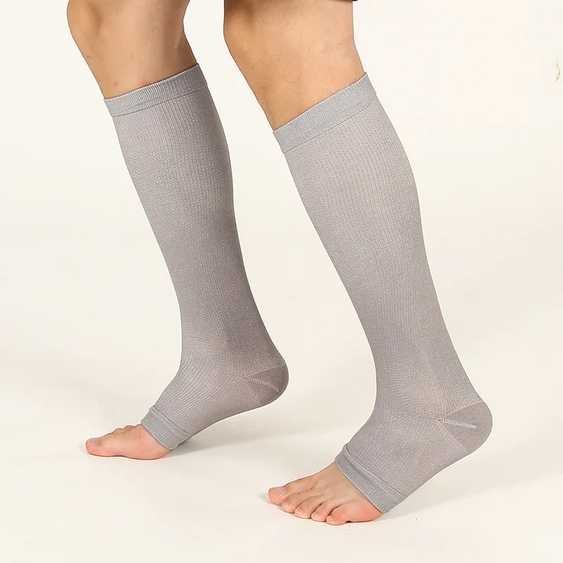 2023 Hot Selling Women Girls Toeless Knitted Long Leg Warmer Calf Ankle Knee Protect Socks sport socks