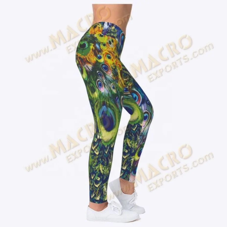 Wholesale sublimation leggings yoga for gym ladies sport leggings fitness women mesh high butt leggings for women fitness