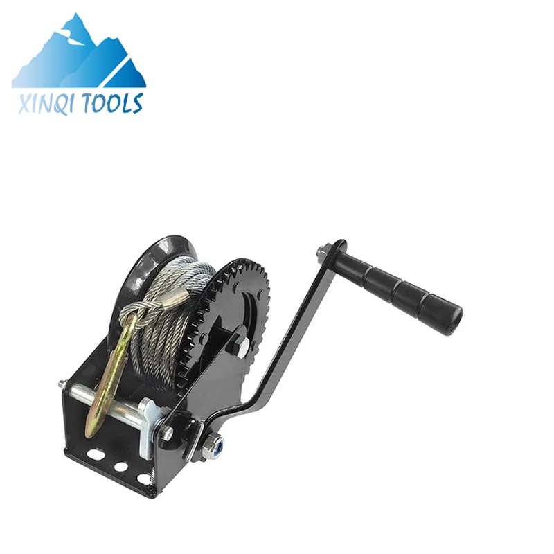 ENJOIN  3 Ton  Brake Winch 800LBS(350KGS) Capacity XQ-800 A  With Double Drum Winch