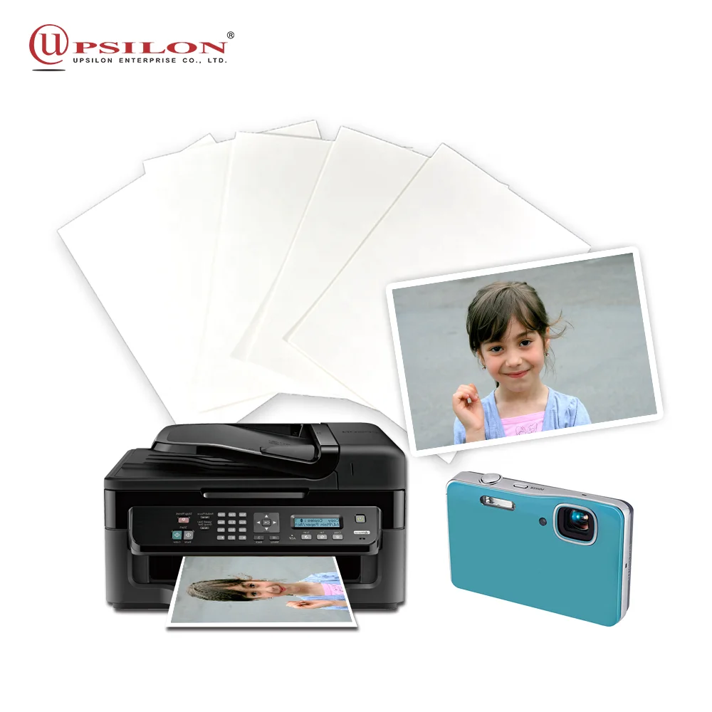 230Gsm Inkjet Glossy Coated Film RC Photo Paper