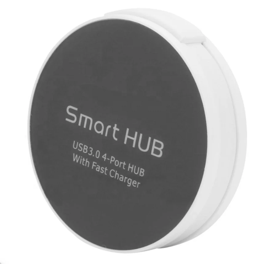 Factory Private Mould Smart USB 3.0 4 Port HUB with fast charger