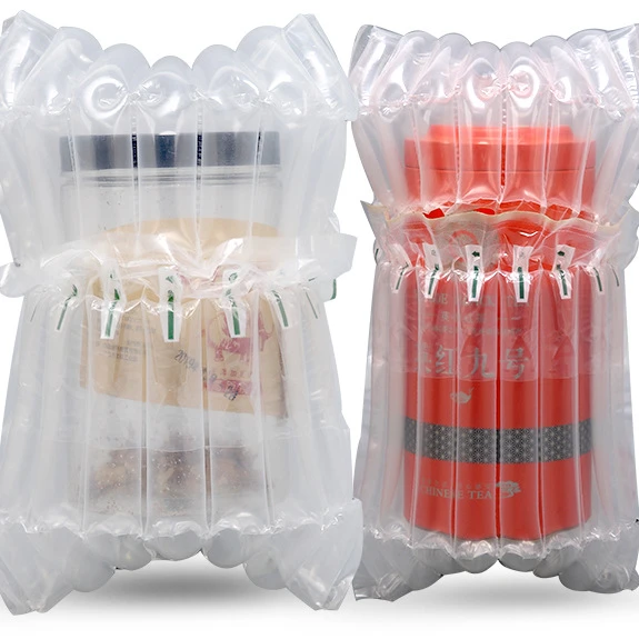 Protective logistics packaging Plastic air column packaging wrap cushion wrap bag