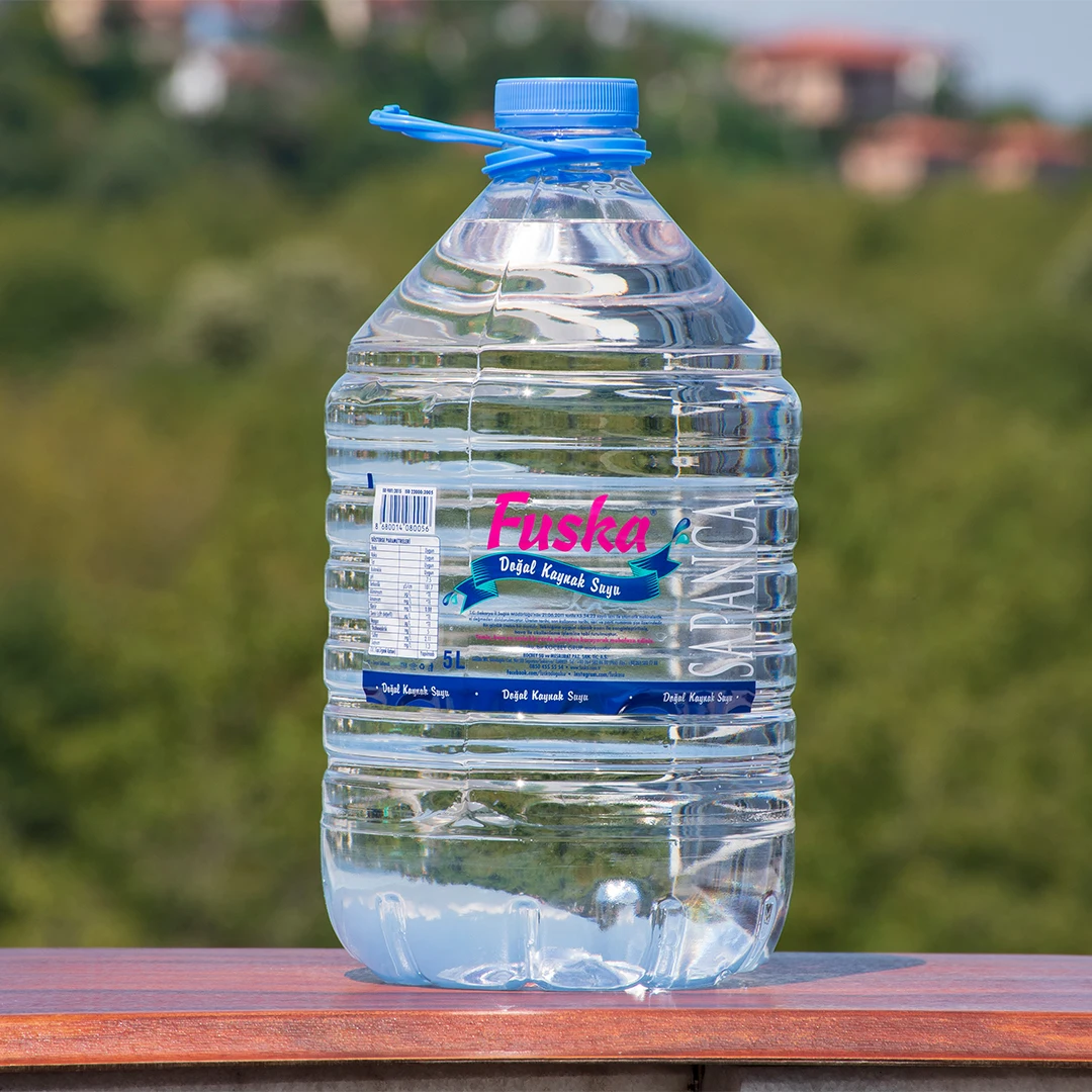 
Fuska Natural Spring Water plastic water bottle with soft bottled water 