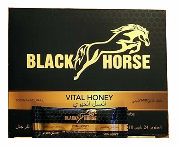 
Best Quality Improve Blood Circulation No Preservatives 100% Pure Honey 10g Per Sachet Black Horse Honey For Men 