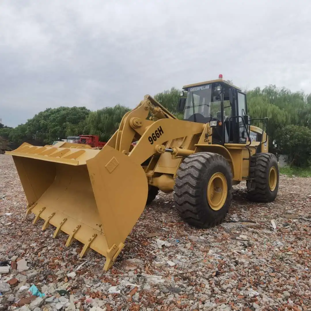 
Used Construction Machinery Wheel Loader Caterpillar 966G 966H for sale in good condition and competitive price 