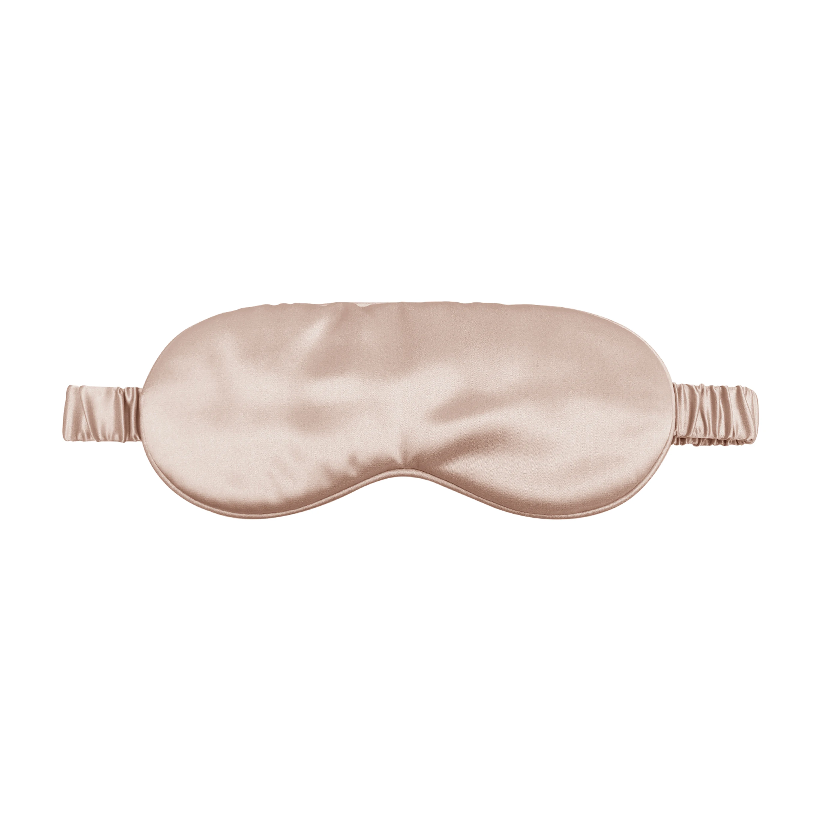Роскошная шелковая маска для сна с регулируемыми петлями, заполненная 100% чистым шелком