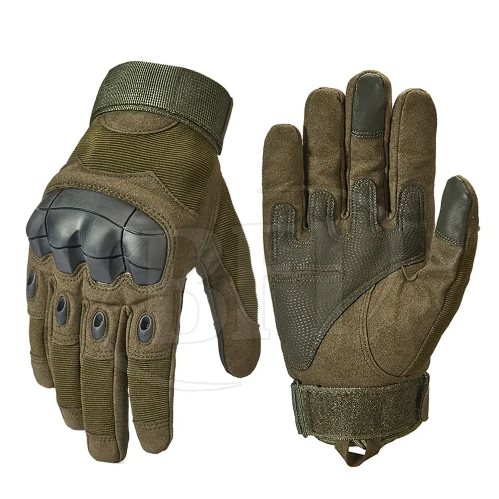 100% Guarantee Leather Made Men Tactical Gloves Made In Pakistan