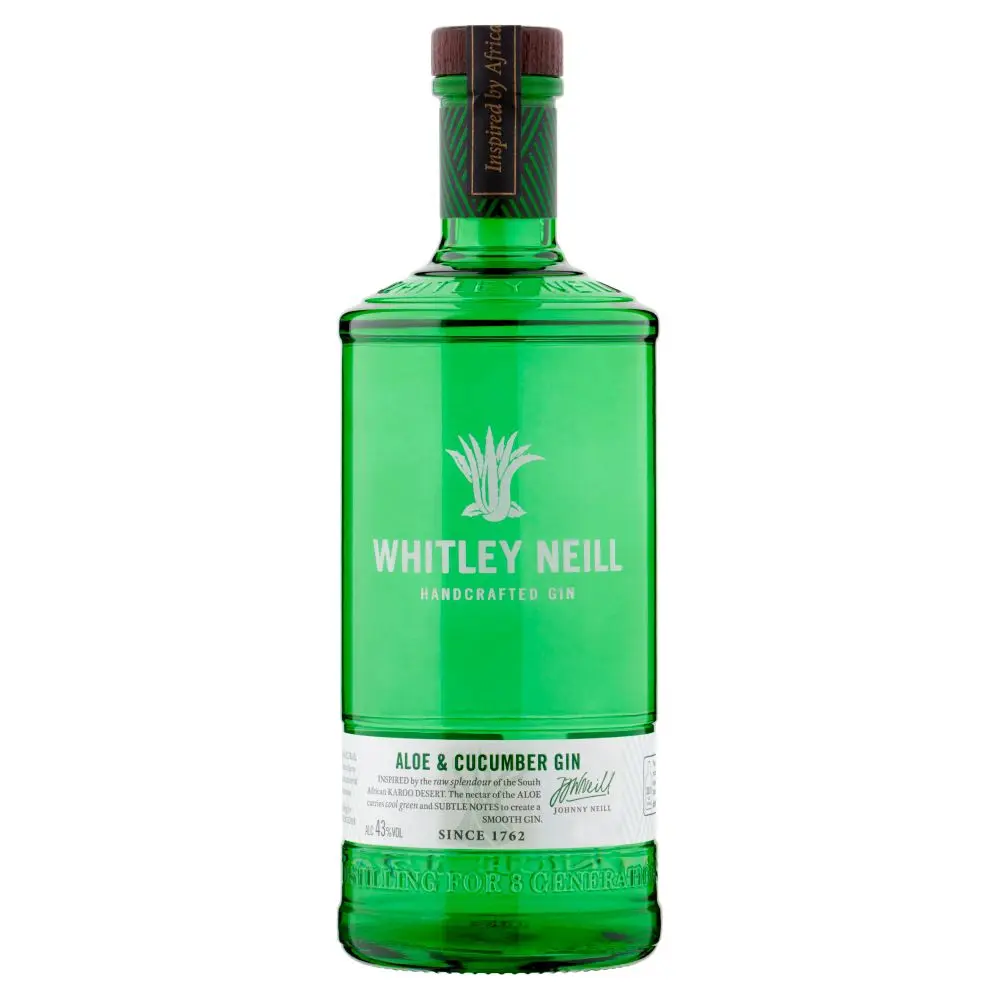 Gin Whitley Neill Aloe & Cucumber 1,00 Litro 43% (R) 1.00 L.