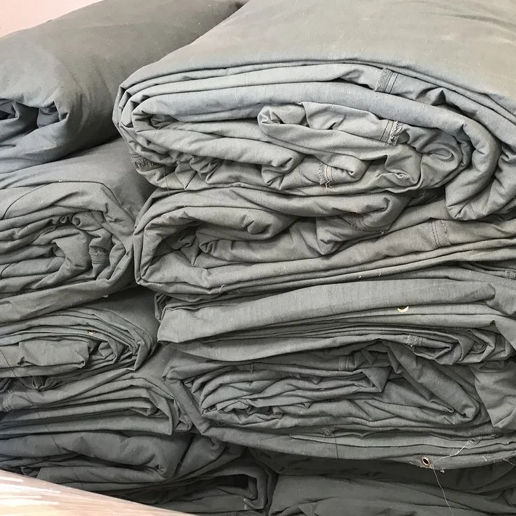 300GSM 700GSM Heavy and High Quality Waterproof Fabric for Tarpaulin and Tent Be Made of 100% Cotton Water Resistant Fabric