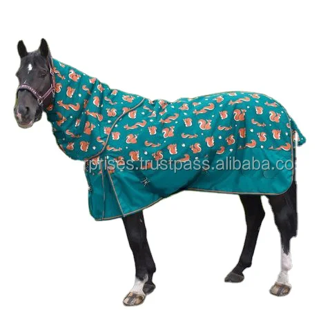 Waterproof Premium Turnout Horse Blanket Wholesale Waterproof Canvas Rugs for Horse