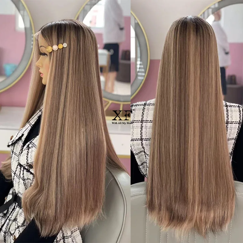 2024 Most Popular Transparent HD Lace 100% Brazilian Human Hair Lace Front Wigs,Long Blonde Lace Top Wigs