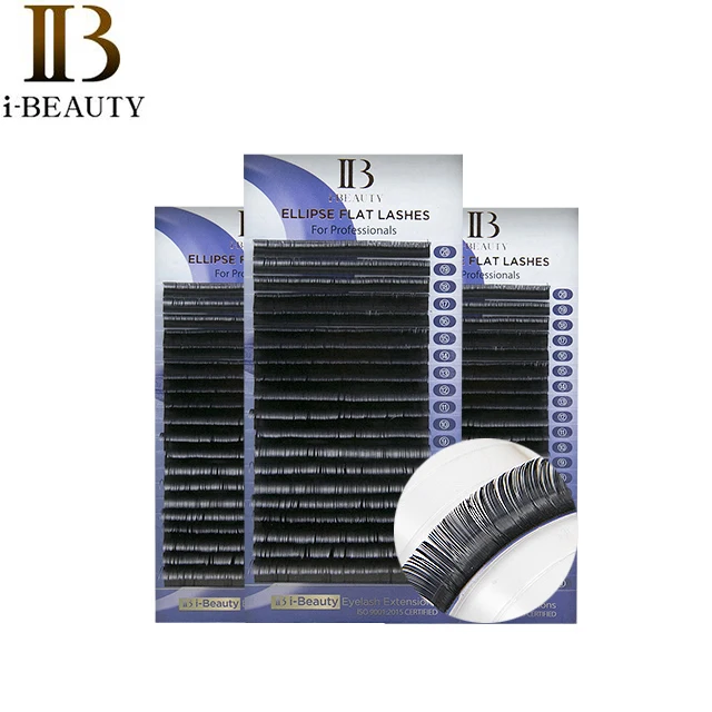 i-BEAUTY Eyelash Extension - Ellipse Flat Mix eyelashes ibeauty korea ib High Quality eyelashes individual